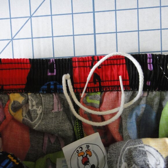 Vintage 90's Mickey & Co All Over Graphic Mickey Mouse Shorts Sz L NWT - Picture 3 of 14